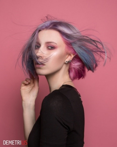 Яркое окрашивание