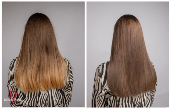 Окрашивание в 1 тон